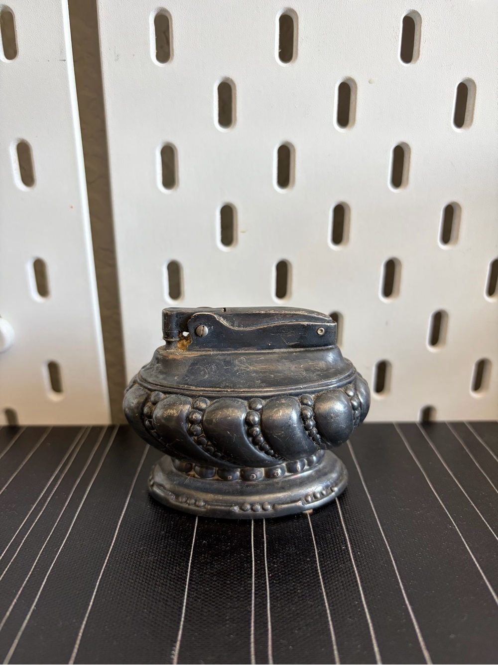 Vintage Ronson Silver Tone Ornate Antique Decor